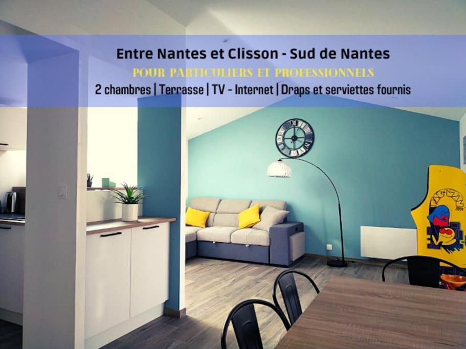 Maison Renovee Dans Le Vignoble Saint-Fiacre-sur-Maine Bagian luar foto